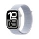 Apple Watch Series 10 OLED 46 mm Digital 416 x 496 Pixeles Pantalla táctil 4G Plata Wifi GPS (satélite)