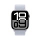 Apple Watch Series 10 OLED 46 mm Digital 416 x 496 Pixeles Pantalla táctil 4G Plata Wifi GPS (satélite)