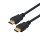 EWENT ULTRA HIGH SPEED HDMI 2.1 CABLE WITH ETHERNET, BLACK, M/M 8,0M, 8K@60HZ, HDR