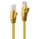 Lindy 48061 cable de red Amarillo 0,5 m Cat6 U/UTP (UTP)