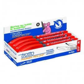 Tratto 806702 marcador 8 pieza(s) Rojo