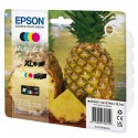 EPSON - Epson 604XL cartucho de tinta 4 pieza(s) Original Alto rendimiento (XL) Negro, Cian, Magenta, Amarillo - C13T10H94020