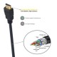 EWENT - EWENT ULTRA HIGH SPEED HDMI 2.1 CABLE WITH ETHERNET, BLACK, M/M 5,0M, 8K@60HZ, HDR - EC1323