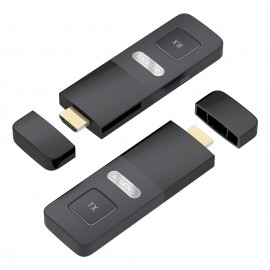 AISENS - AISENS HDMI Inalambrico 1080p 30m, Negro - ASWL-H2K30M001-BK