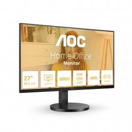 AOC B3 U27B3CF pantalla para PC 68,6 cm (27'') 3840 x 2160 Pixeles 4K Ultra HD LCD Negro