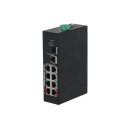 Dahua Technology PFS3110-8ET-96-V2 No administrado Fast Ethernet (10/100) Energía sobre Ethernet (PoE) 10U Negro