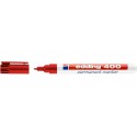 Edding 400 marcador permanente Punta fina Rojo