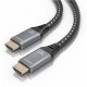 AISENS Cable HDMI V2.1 ultra alta velocidad / HEC 8K@60Hz 48Gbps, A/M-A/M, Gris/Negro, 10m