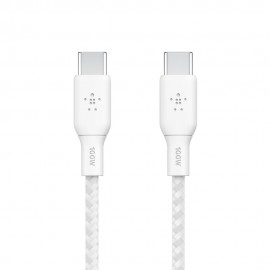 Belkin CAB014bt3MWH cable USB 3 m USB 2.0 USB C Blanco