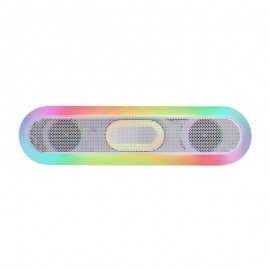 BARRA SONIDO BLUETOOTH RGB MSB-ORB RGB 360º BLANCO MARS GAMING