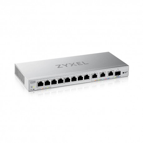 ZYXEL - Zyxel XGS1250-12 Gestionado L2 10G Ethernet (100/1000/10000) Gris - XGS1250-12-ZZ0102F