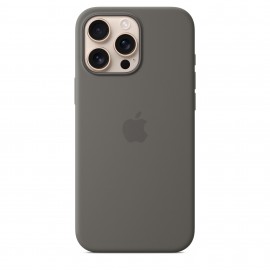 Apple Funda de silicona con MagSafe para el iPhone 16 Pro Max - Gris piedra - myyv3zm/a