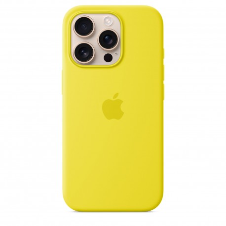 Apple Funda de silicona con MagSafe para el iPhone 16 Pro - Amarillo carambola - myyq3zm/a