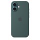 Apple Funda de silicona con MagSafe para el iPhone 16 - Verde lago - myy83zm/a