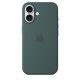 Apple Funda de silicona con MagSafe para el iPhone 16 - Verde lago - myy83zm/a