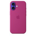 Apple Funda de silicona con MagSafe para el iPhone 16 - Fucsia - myy53zm/a