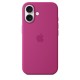 Apple Funda de silicona con MagSafe para el iPhone 16 - Fucsia - myy53zm/a