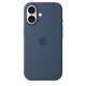 Apple Funda de silicona con MagSafe para el iPhone 16 - Azul denim - myy23zm/a