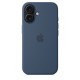 Apple Funda de silicona con MagSafe para el iPhone 16 - Azul denim - myy23zm/a