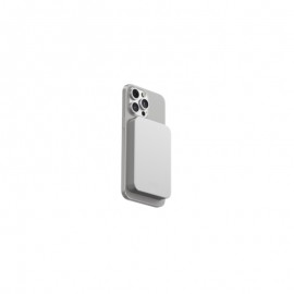 POWER BANK MAGNETICA WIRELESS 10000mAh PLATA LINQ - LQWP102