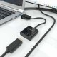 AISENS Cable conversor SVGA+Audio a HDMI, SVGA/M+Jack 3.5/H+USB MicroB/H-HDMI A/H, Negro, 20cm - A115-0873