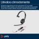 POLY - POLY Auriculares Blackwire 5210 monaural USB-C + conector de 3,5 mm + adaptador USB-C/A - 8X230AA