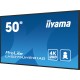 IIYAMA - iiyama ProLite Pantalla plana para señalización digital 125,7 cm (49.5'') LCD Wifi