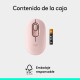 Logitech POP Mouse, ratón inalámbrico Bluetooth compacto y portátil