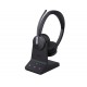 Yealink WH64 Dual Teams Auriculares Inalámbrico Diadema Oficina/Centro de llamadas USB Tipo C Bluetooth Negro