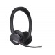 Yealink WH64 Dual Teams Auriculares Inalámbrico Diadema Oficina/Centro de llamadas USB Tipo C Bluetooth Negro