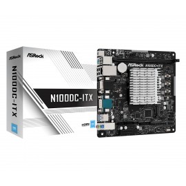 ASROCK - Asrock N100DC-ITX NA (CPU integrada) mini ITX - 90-MXBLM0-A0UAYZ