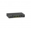 NETGEAR - GS305Pv3 No administrado Gigabit Ethernet (10/100/1000) Energía sobre Ethernet (PoE) Negro