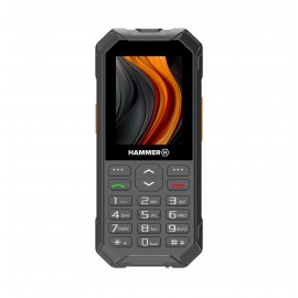 HAMMER - Telefono movil rugerizado hammer 6 2.4pulgadas - 4g - negro - TEL000928