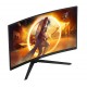 AOC - AOC G4 CQ32G4VE pantalla para PC 81,3 cm (32'') 2560 x 1440 Pixeles Quad HD LCD Negro, Gris - CQ32G4VE