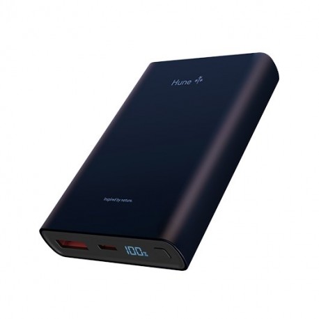 HUNE - ECO POWER BANK 10.000mAh LCD HUNE OCEANO - AT-POB-PB-056OCE