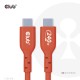 CLUB3D Cable certificado USB2 tipo C bidireccional USB-IF Datos 480 Mb, PD 240 W (48 V/5 A) EPR M/M 1 m/3,23 pies