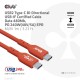 CLUB3D Cable certificado USB2 tipo C bidireccional USB-IF Datos 480 Mb, PD 240 W (48 V/5 A) EPR M/M 1 m/3,23 pies