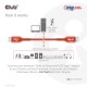 CLUB3D Cable certificado USB2 tipo C bidireccional USB-IF Datos 480 Mb, PD 240 W (48 V/5 A) EPR M/M 1 m/3,23 pies