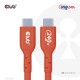 CLUB3D Cable certificado USB2 tipo C bidireccional USB-IF Datos 480 Mb, PD 240 W (48 V/5 A) EPR M/M 3 m/9,84 pies