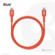 CLUB3D CAC-1573 cable USB USB4 Gen 2x2 2 m USB C Rojo