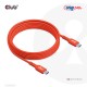 CLUB3D CAC-1573 cable USB USB4 Gen 2x2 2 m USB C Rojo