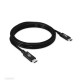 CLUB3D CAC-1575 cable USB USB4 Gen 2x2 2 m USB C Negro