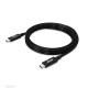 CLUB3D CAC-1575 cable USB USB4 Gen 2x2 2 m USB C Negro