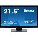 iiyama ProLite T2238MSC-B1 pantalla para PC 54,6 cm (21.5'') 1920 x 1080 Pixeles Full HD LED Pantalla táctil Negro