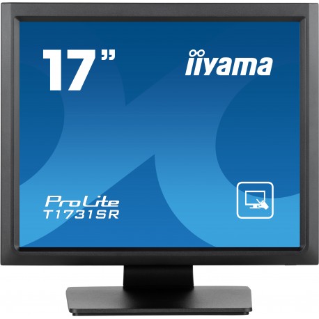 iiyama ProLite T1731SR-B1S pantalla para PC 43,2 cm (17'') 1280 x 1024 Pixeles SXGA LCD Pantalla táctil Negro