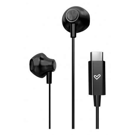 Energy Sistem EasyPods Auriculares Alámbrico Dentro de oído Música/uso diario USB Tipo C Negro