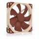 Noctua NF-A14 Carcasa del ordenador Ventilador 14 cm Beige, Marrón