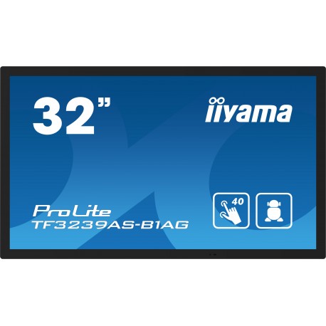 iiyama TF3239AS-B1AG pantalla de señalización Pantalla plana para señalización digital 80