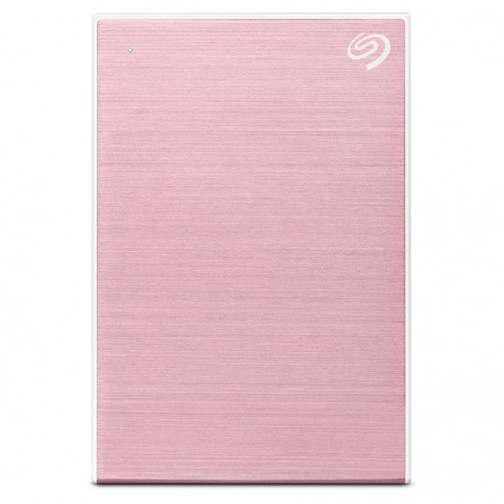 Seagate One Touch STKY2000405 disco duro externo 2 TB Oro rosa, Blanco