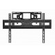 Gembird WM-80ST-03 soporte para TV 2,03 m (80'') Negro